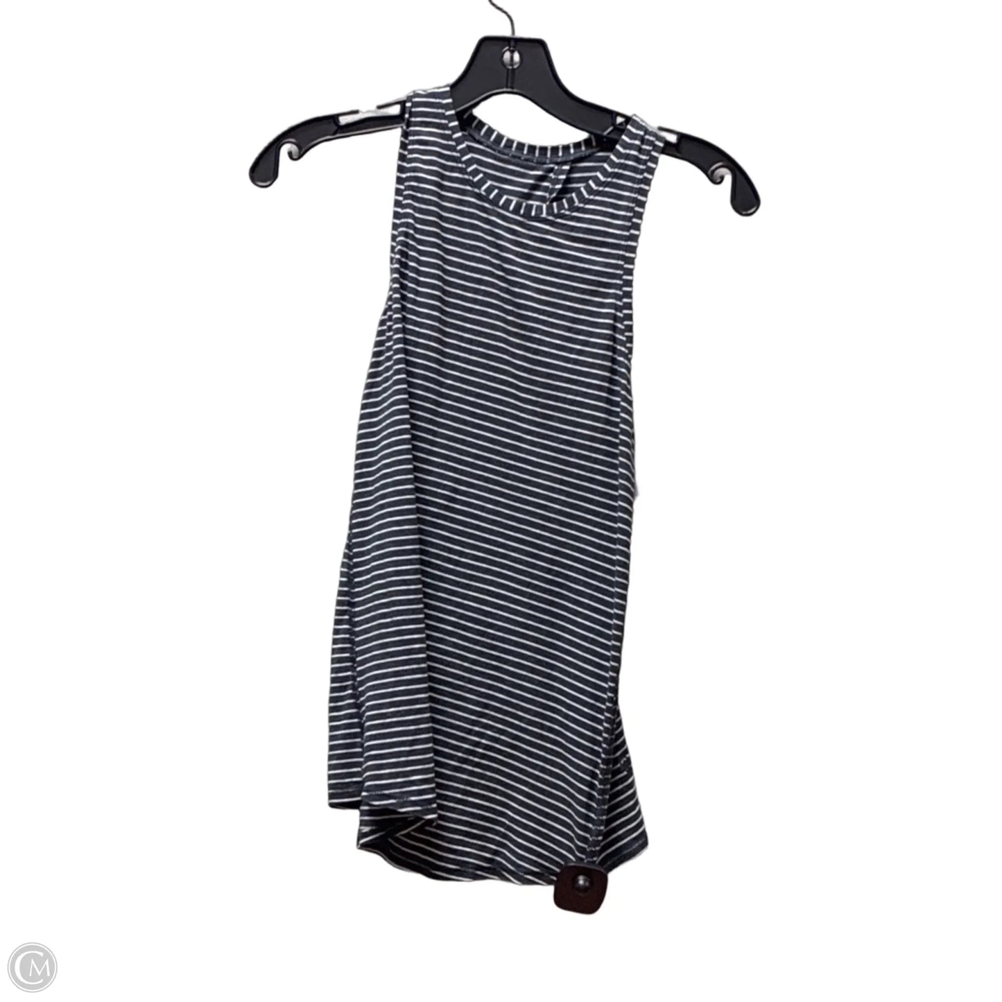 Athletic Tank Top By Lululemon In Striped Pattern, Size: S