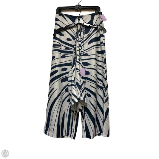 Pants Set 2pc By Clothes Mentor In Blue & White, Size: 2
