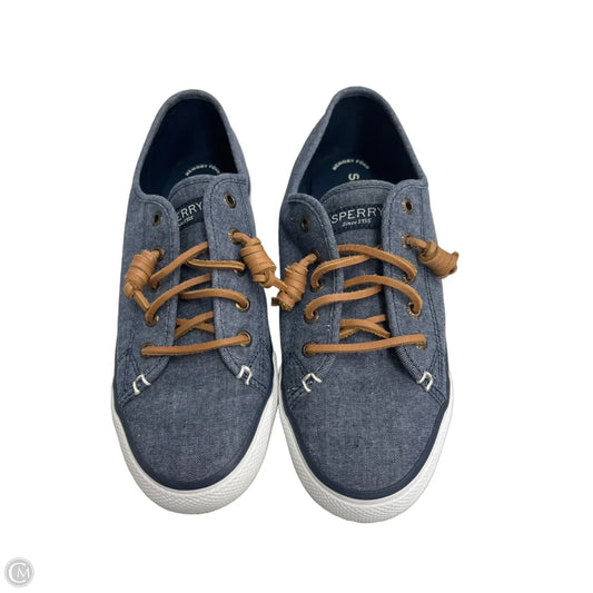 Shoes Flats By Sperry In Blue, Size: 7.5