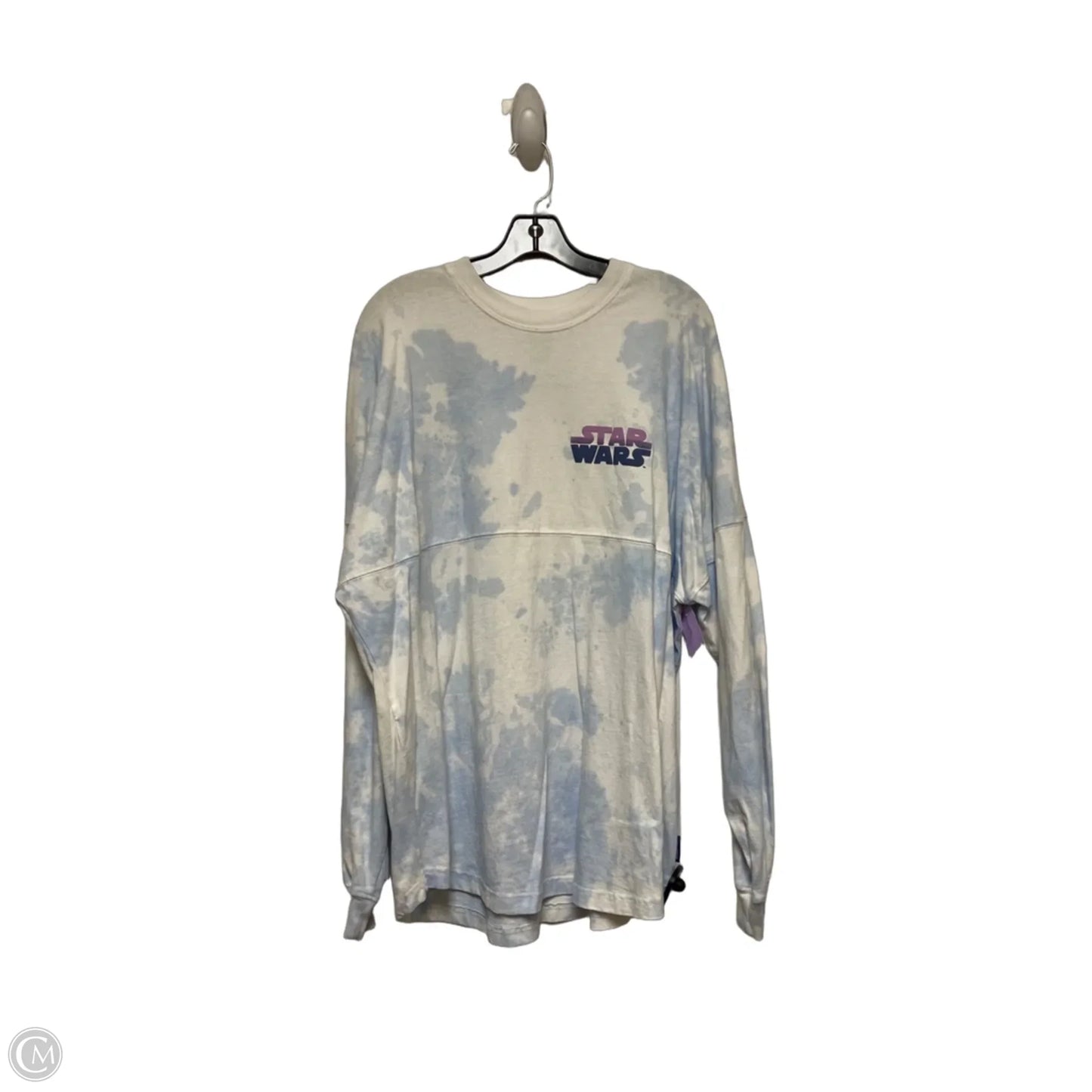 Top Long Sleeve By Disney Store In Blue & Purple, Size: L