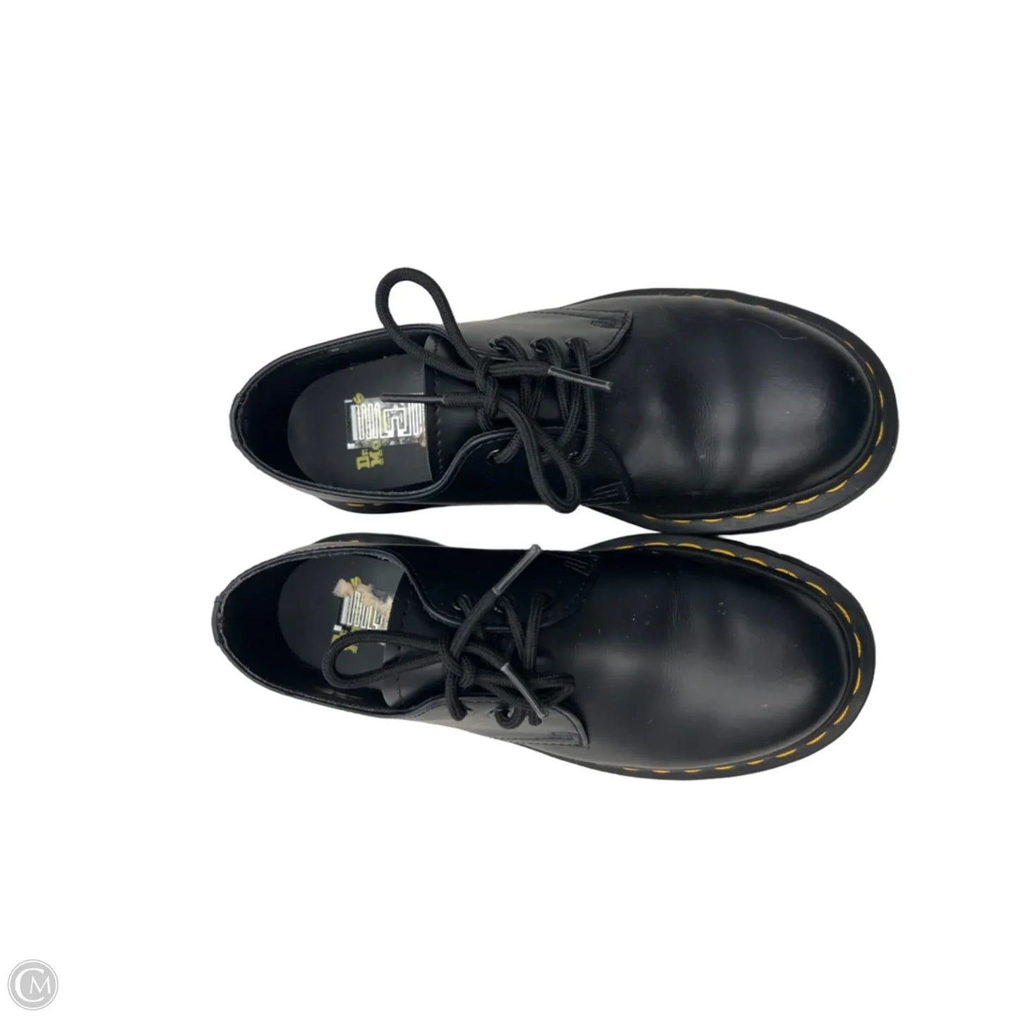 Shoes Flats By Dr Martens In Black, Size: 6