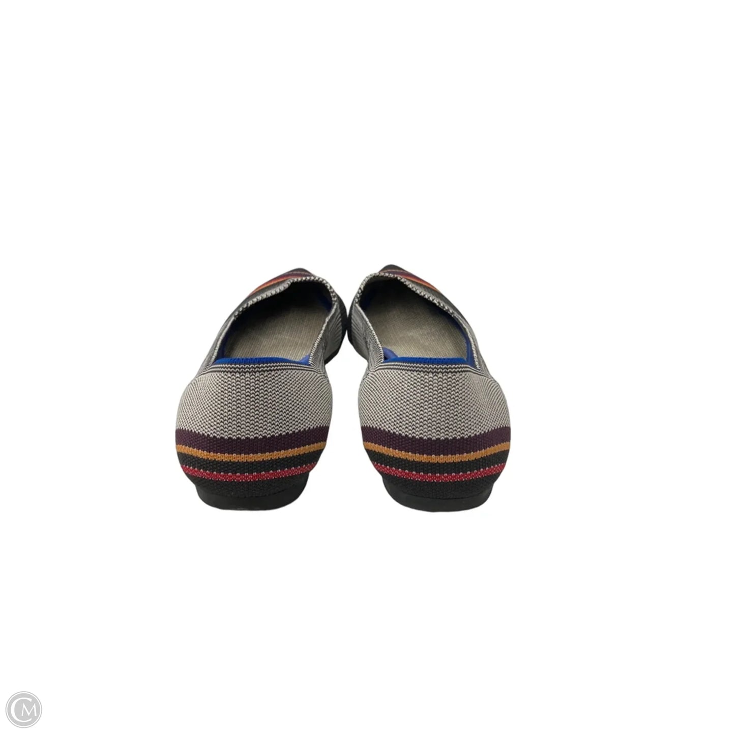 Shoes Flats By Rothys In Striped Pattern, Size: 10