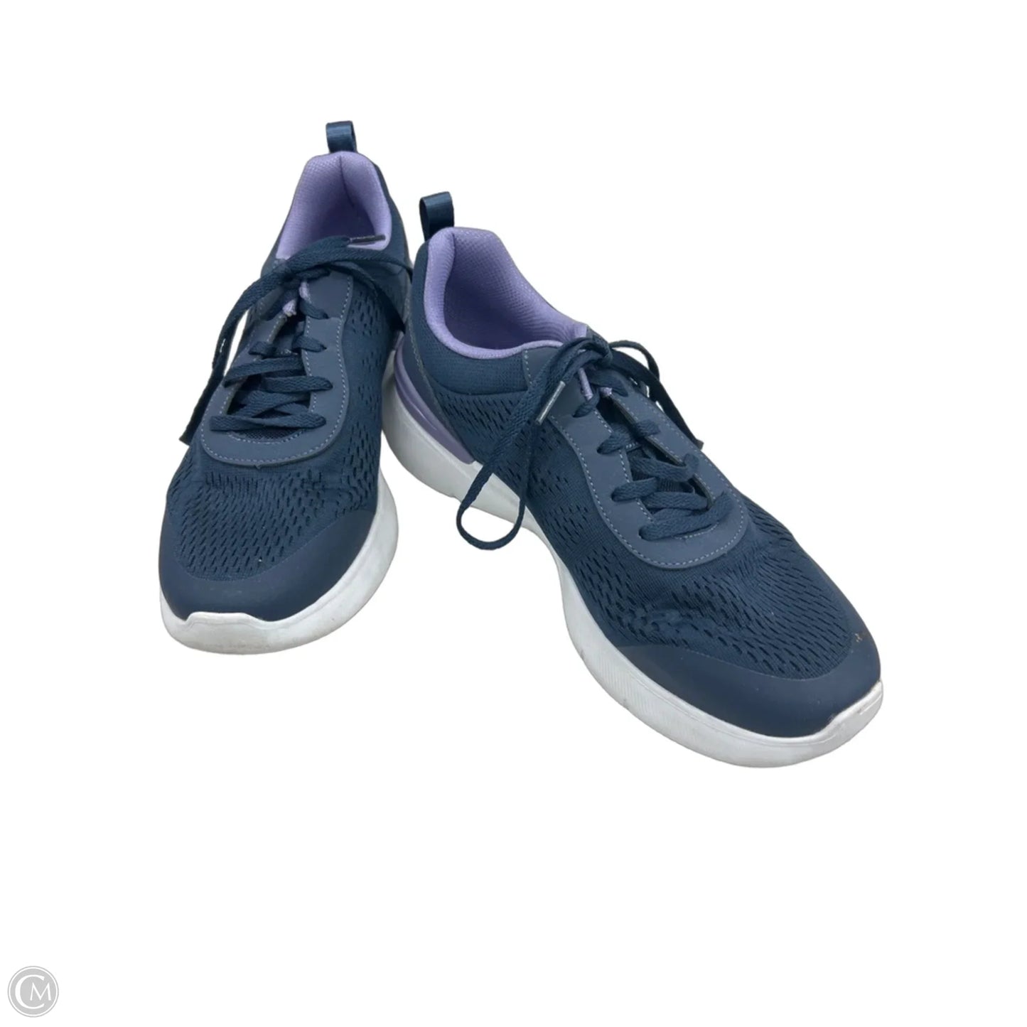 Shoes Athletic By Skechers In Navy, Size: 8.5
