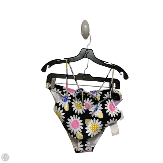 Swimsuit 2pc By Clothes Mentor In Floral Print, Size: L