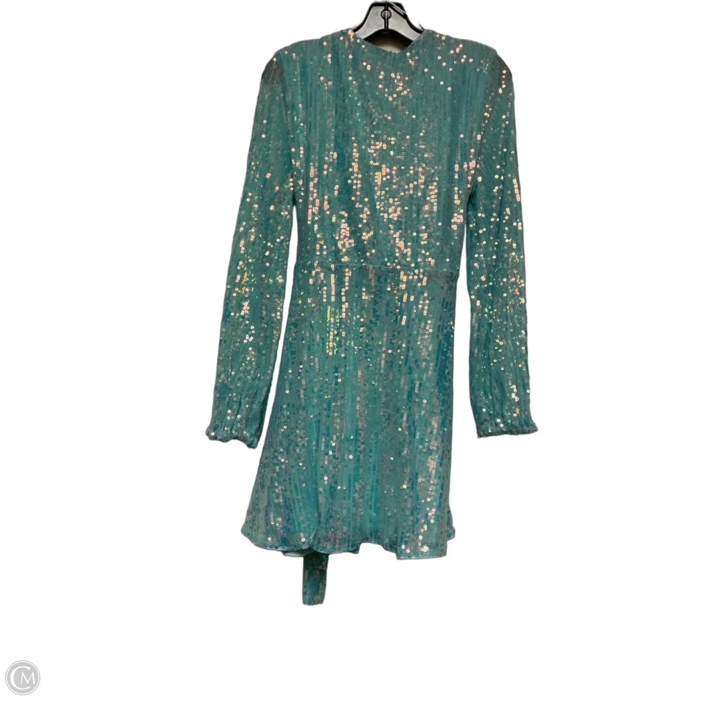 Dress Casual Short By Bardot In Aqua, Size: M