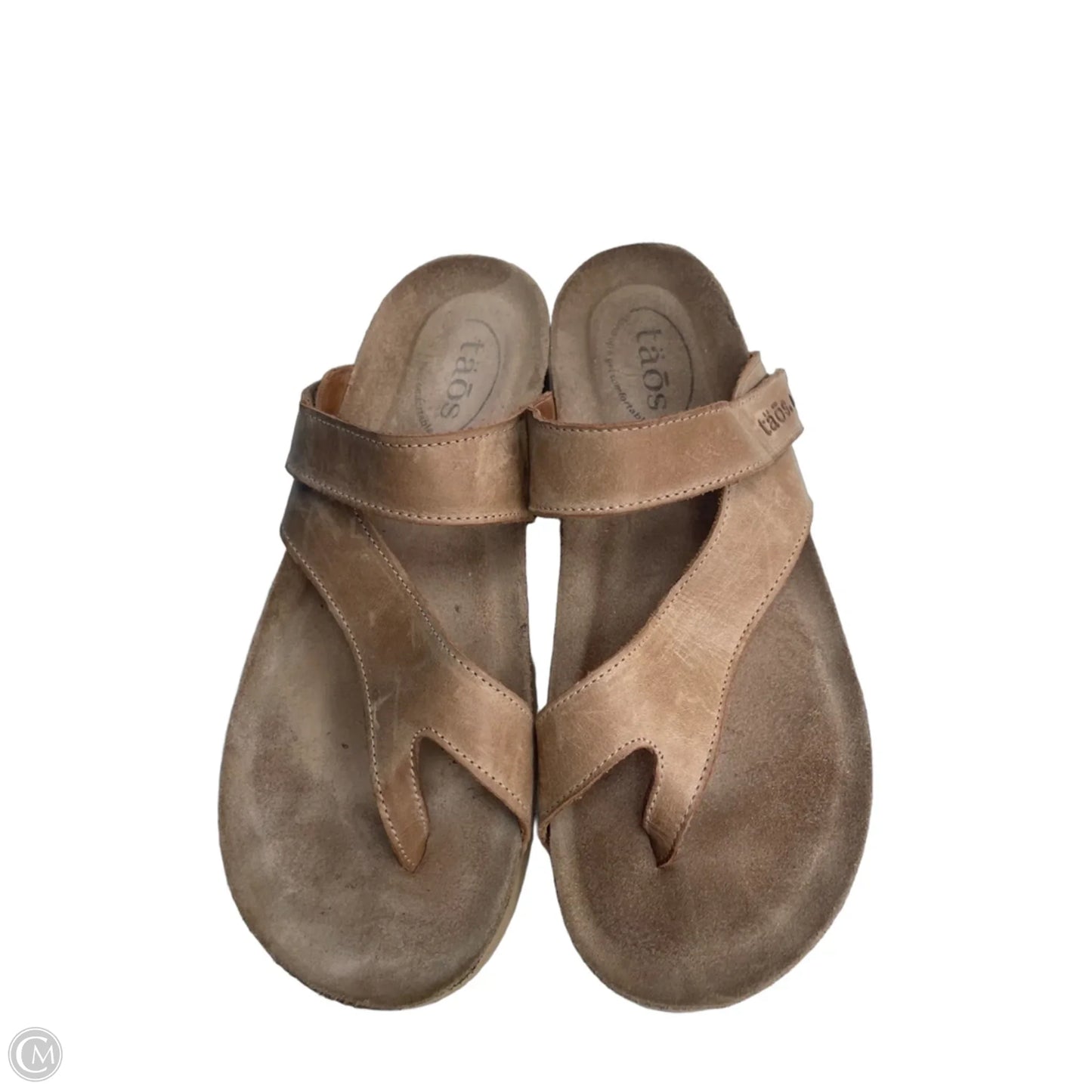 Sandals Flats By Taos In Tan, Size: 8
