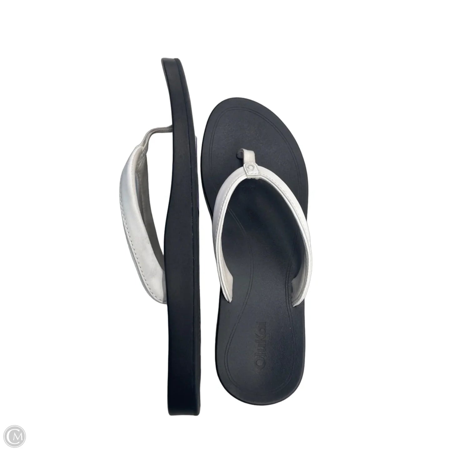 Sandals Flip Flops By Olukai In White, Size: 8