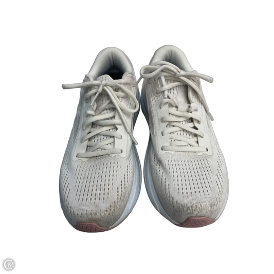 Shoes Athletic By Brooks In Cream, Size: 9
