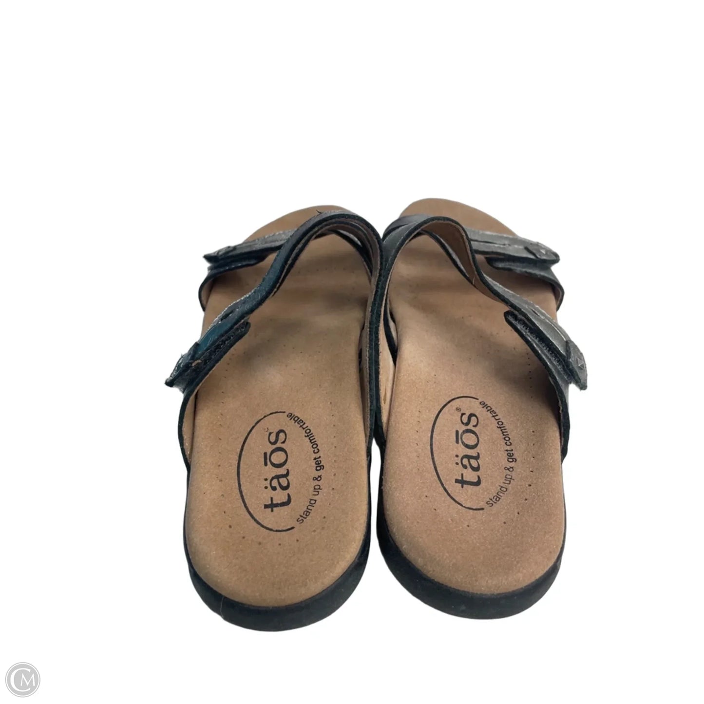 Sandals Flats By Taos In Silver, Size: 8