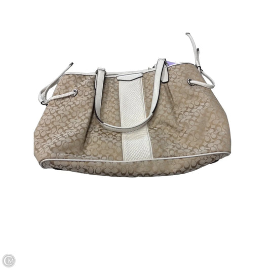 Handbag Designer By Coach, Size: Medium