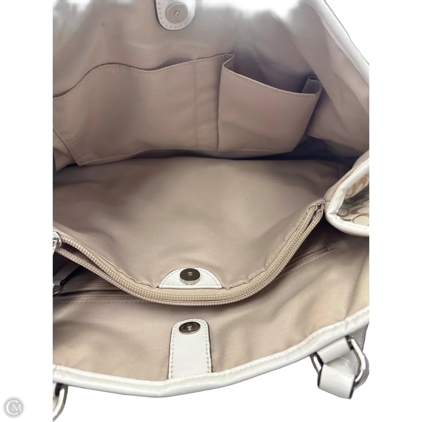 Handbag Designer By Coach, Size: Medium