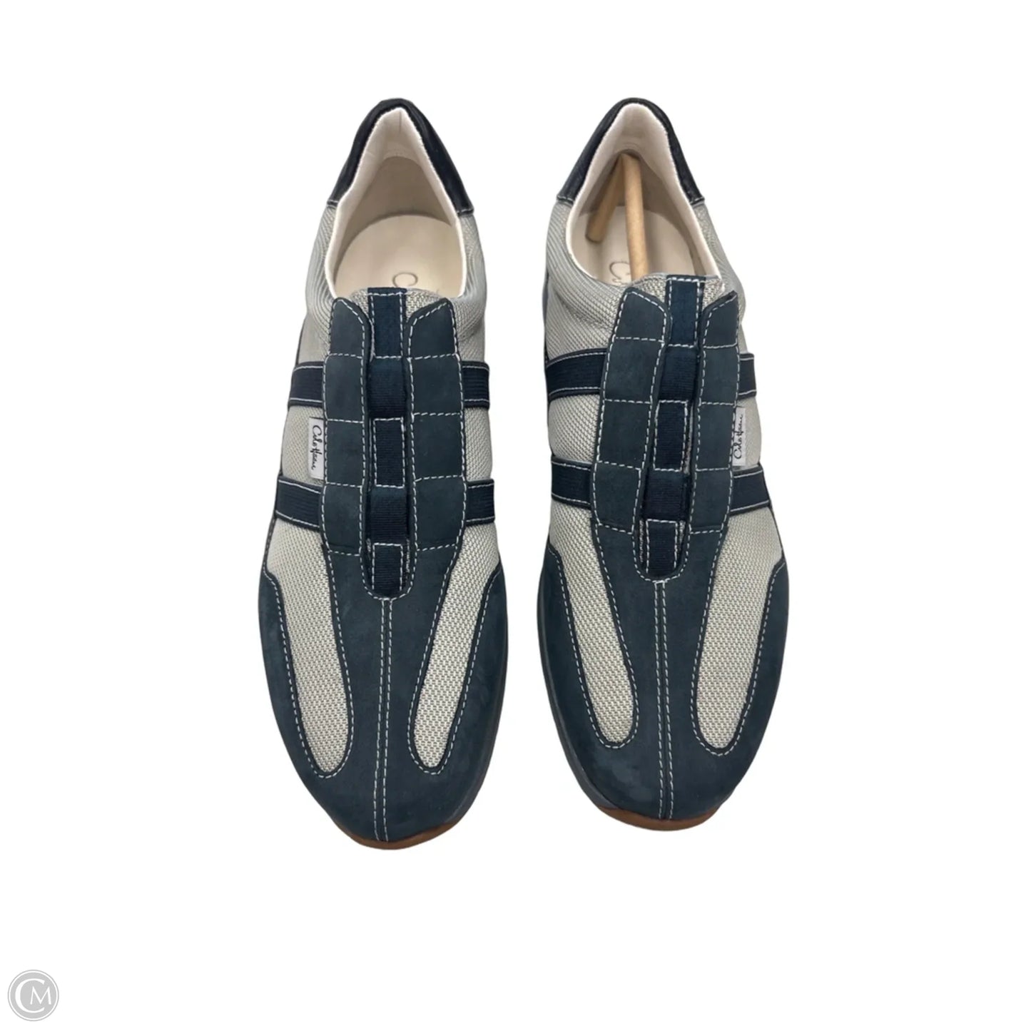 Shoes Sneakers By Cole-haan In Blue & Grey, Size: 7.5