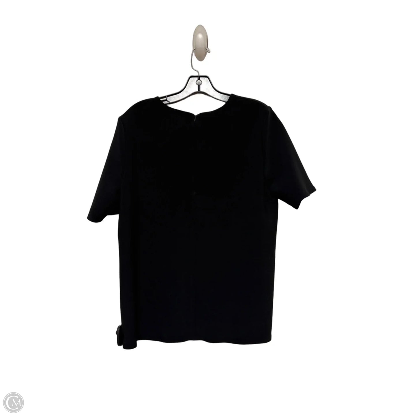 Top Short Sleeve By Chicos In Black, Size: M