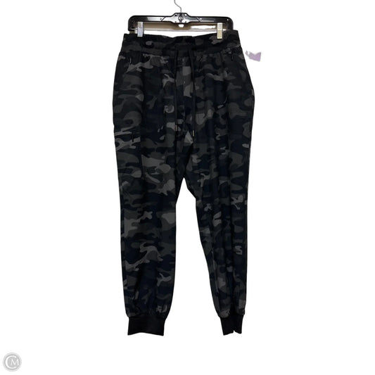 Pants Joggers By Chicos In Camouflage Print, Size: 10