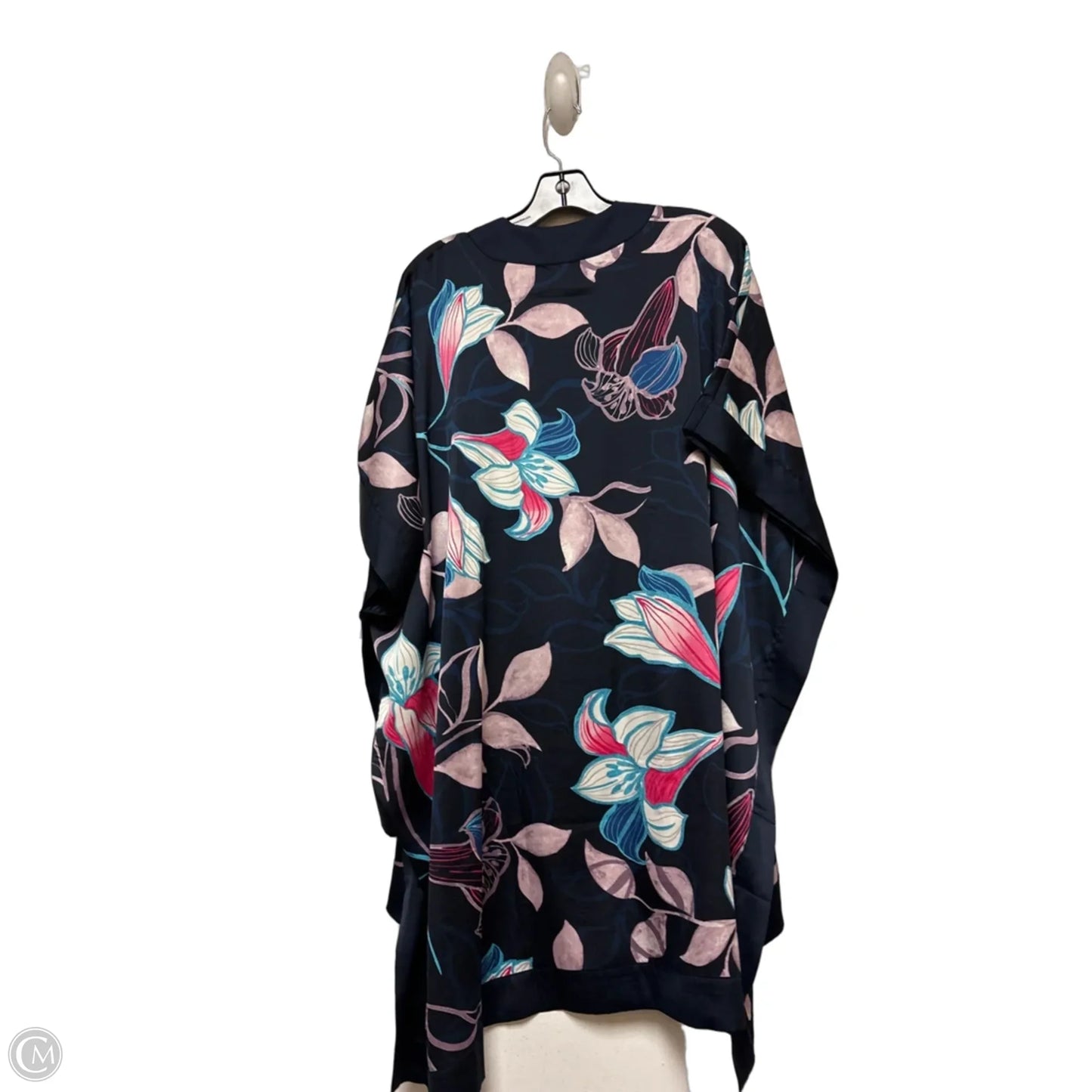 Kimono By Chicos In Blue & Pink, Size: S