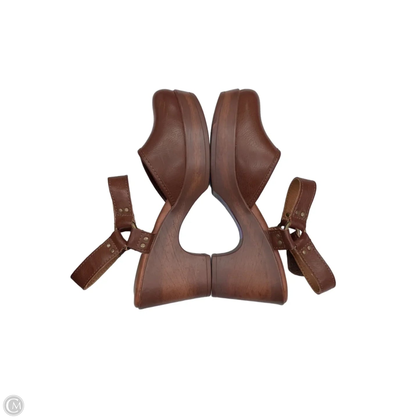 Shoes Heels Block By Boc In Brown, Size: 7