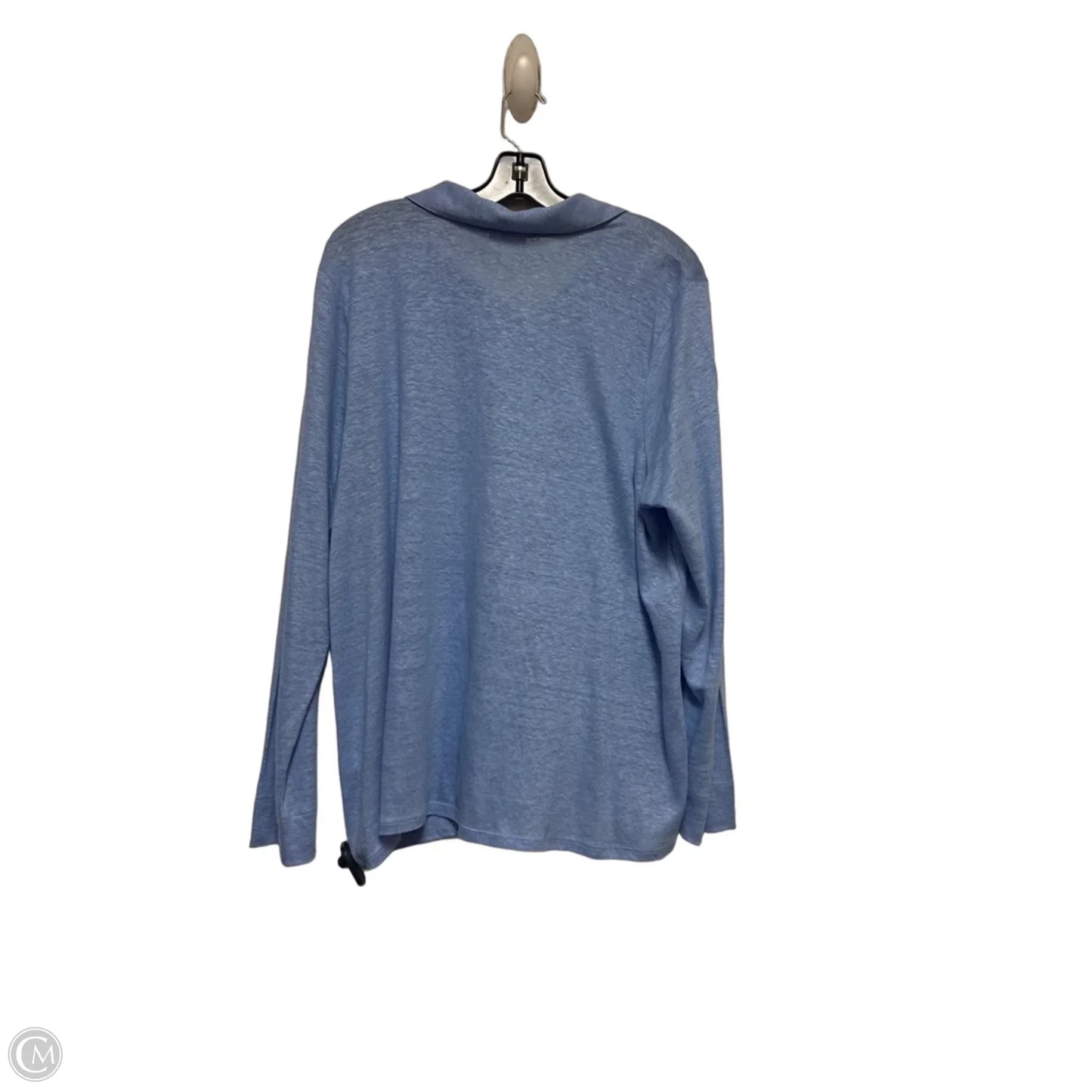 Top Long Sleeve By J. Jill In Blue, Size: Xl
