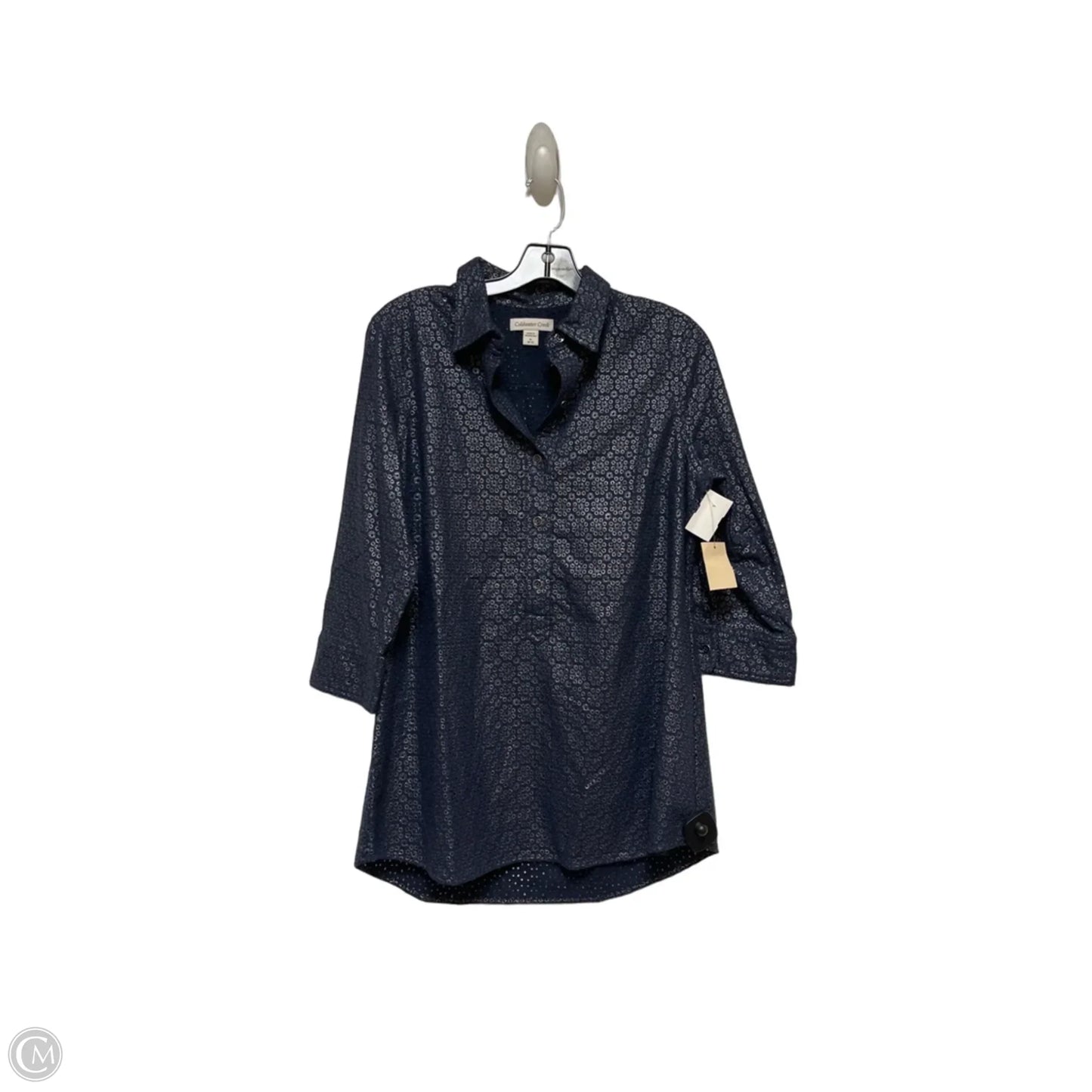 Top Long Sleeve By Coldwater Creek In Blue, Size: M