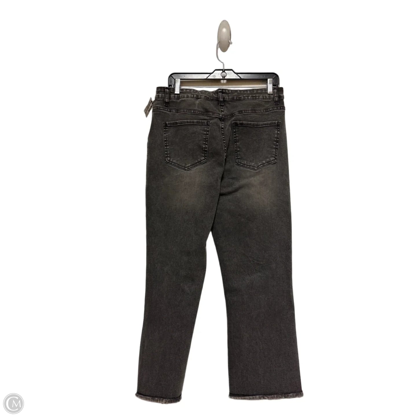 Jeans Straight By John Mark In Grey, Size: 12