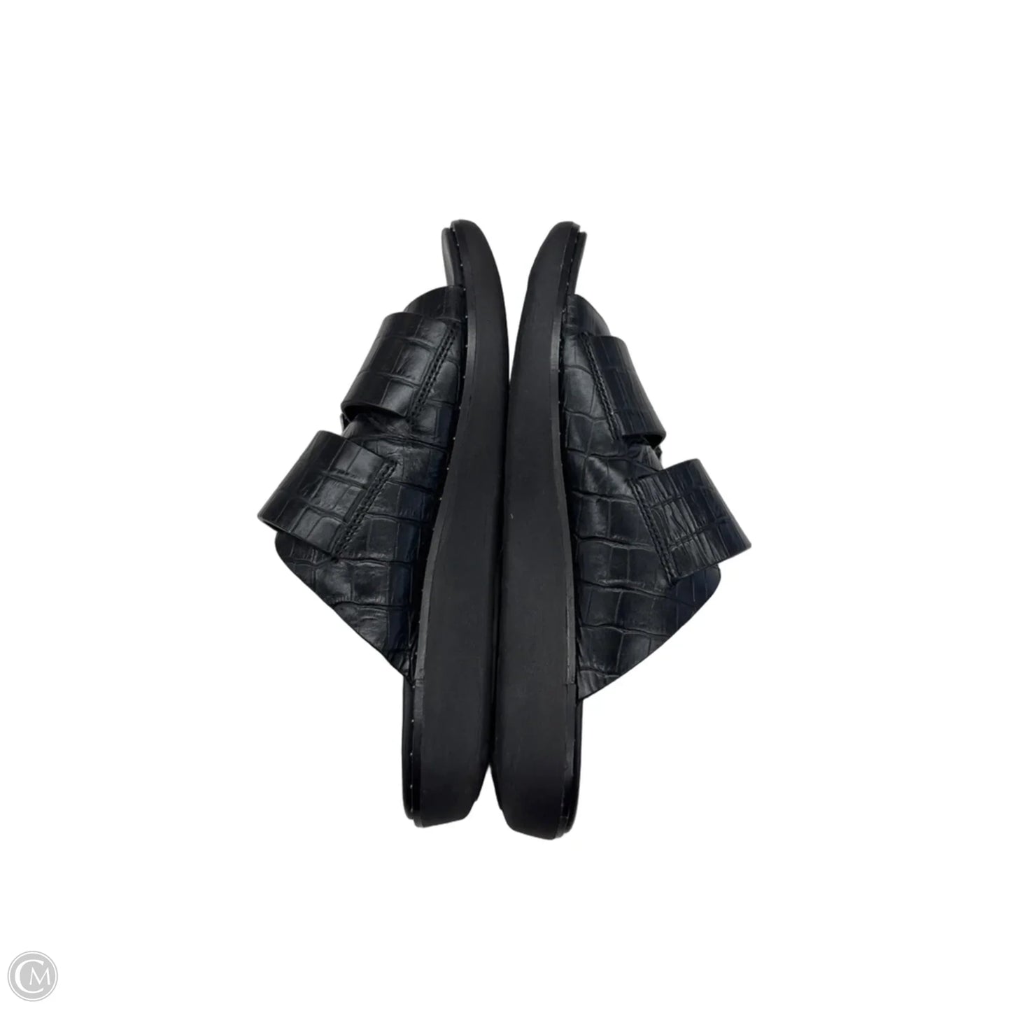 Sandals Flats By Fitflop In Black, Size: 6