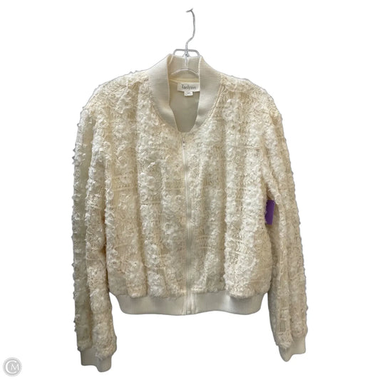 Blazer By Taelynn In Ivory, Size: L