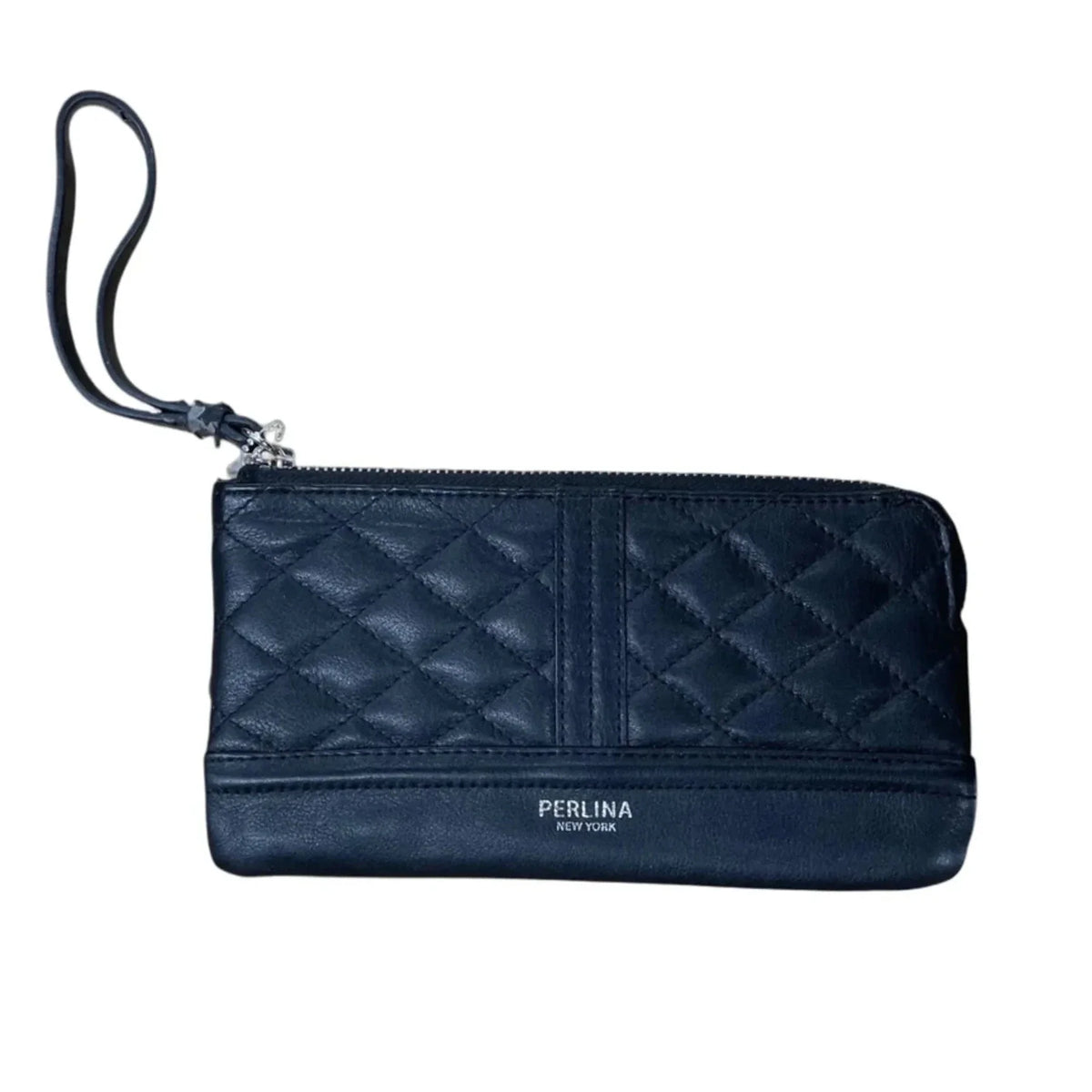 Wristlet Leather By Perlina, Size: Medium