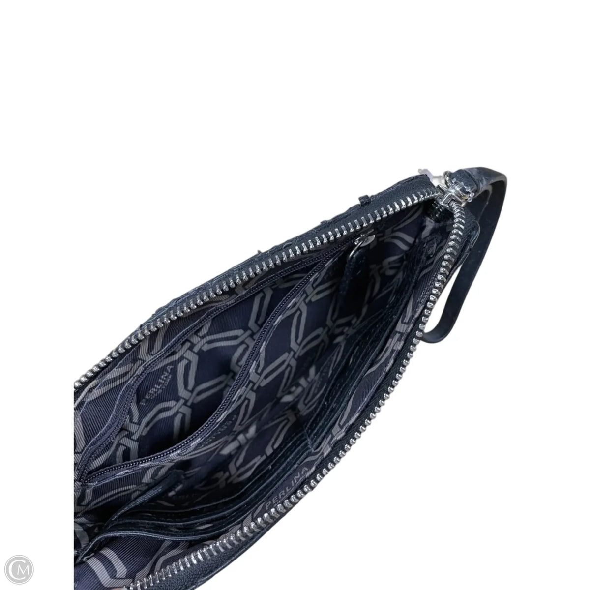 Wristlet Leather By Perlina, Size: Medium