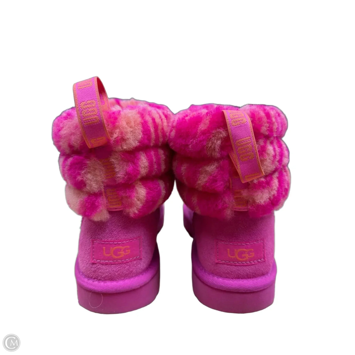 Boots Designer By Ugg In Pink, Size: 8