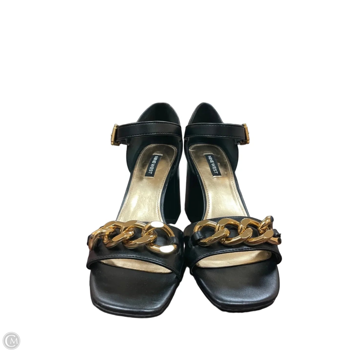 Shoes Heels Block By Nine West In Black, Size: 9