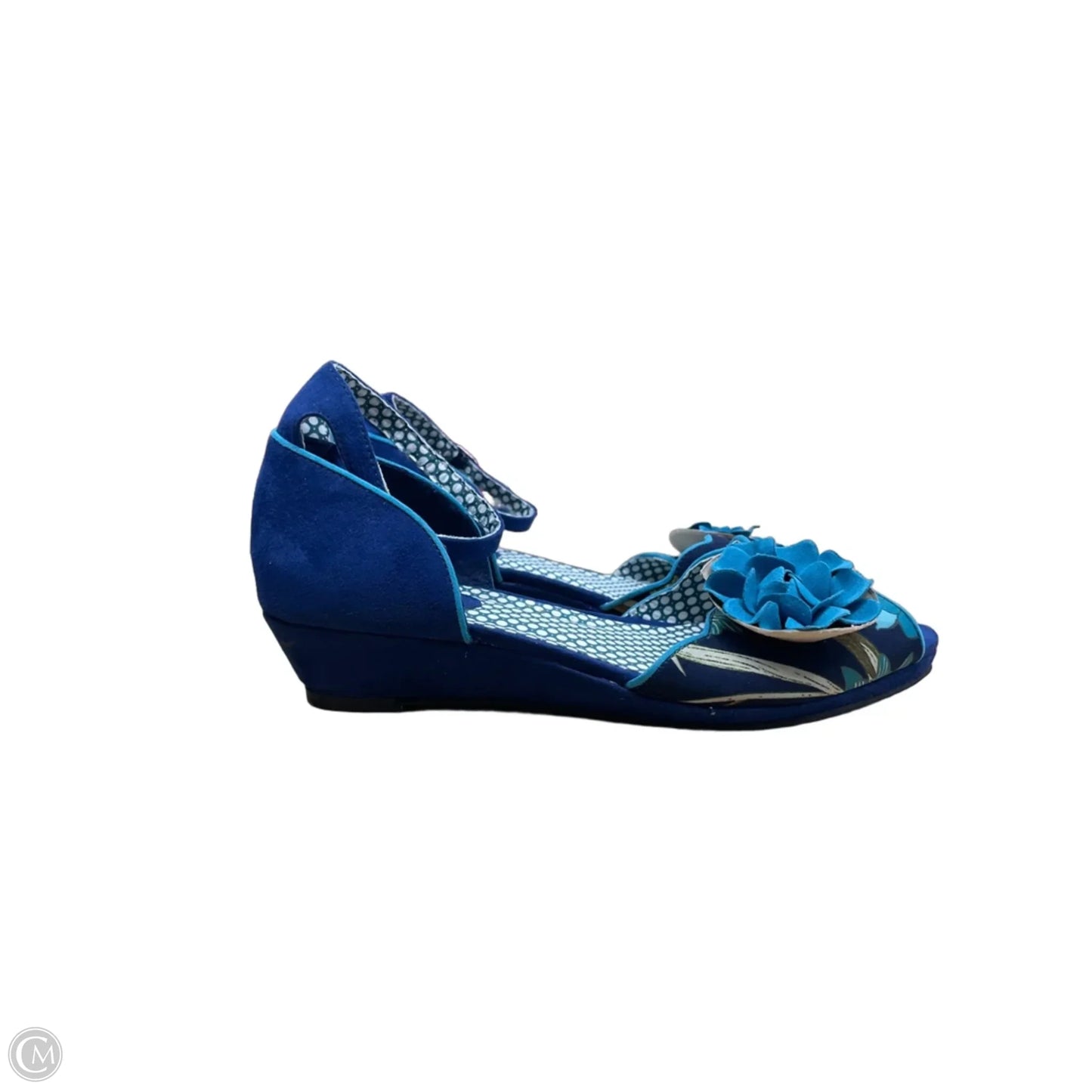 Shoes Flats By Ruby Shoo In Blue, Size: 8