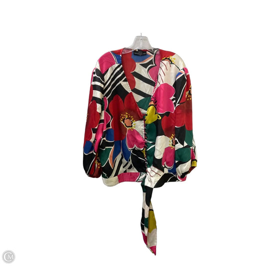 Top Long Sleeve Basic By Ashley Stewart In Multi-colored, Size: 26