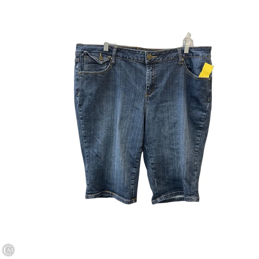 Shorts By Fashion Bug In Navy, Size: 20