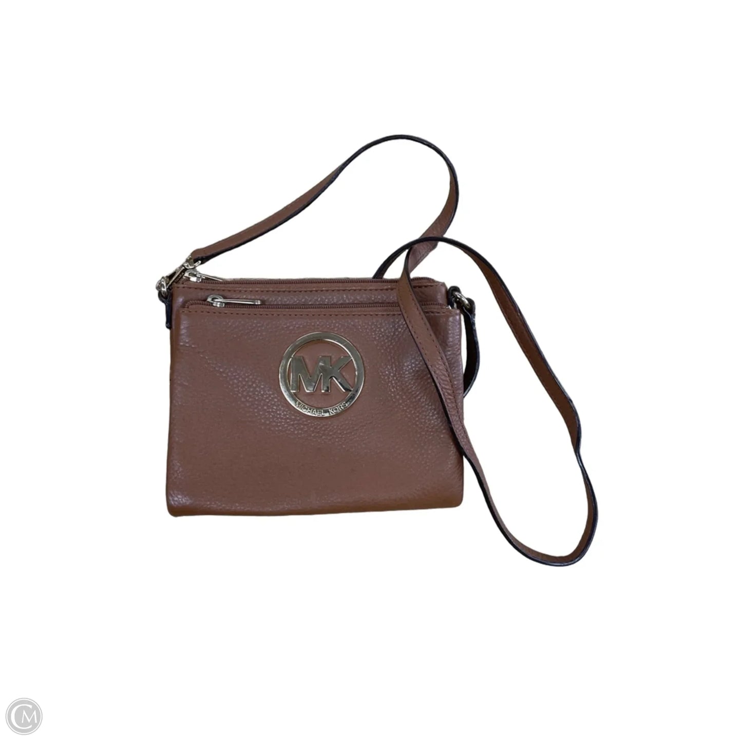 Crossbody Leather By Michael By Michael Kors, Size: Small