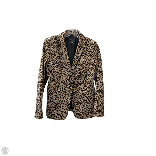 Blazer By Banana Republic In Animal Print, Size: 6