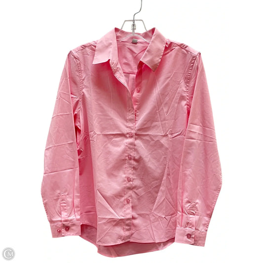 Top Long Sleeve By Cmf In Pink, Size: S