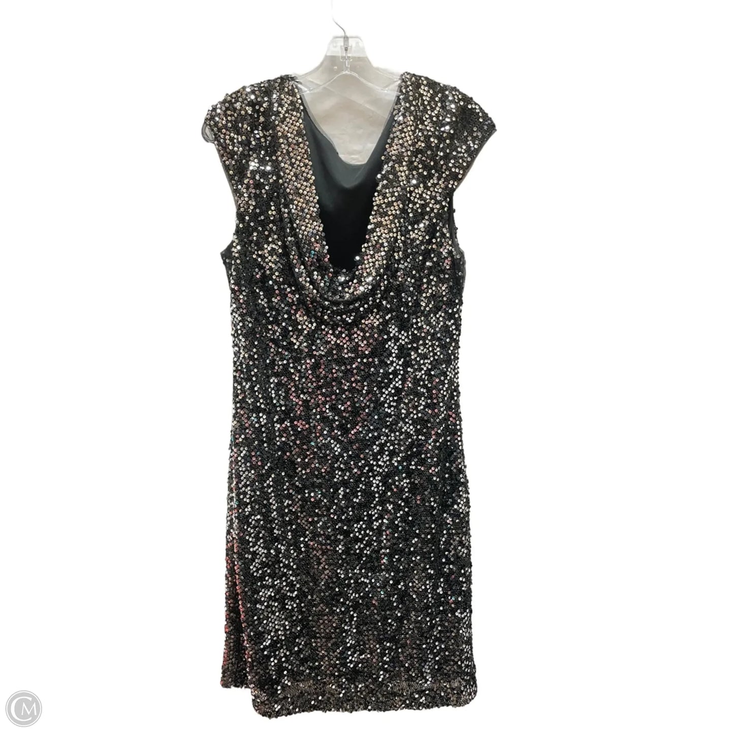 Dress Party Midi By Cmf In Black, Size: 16
