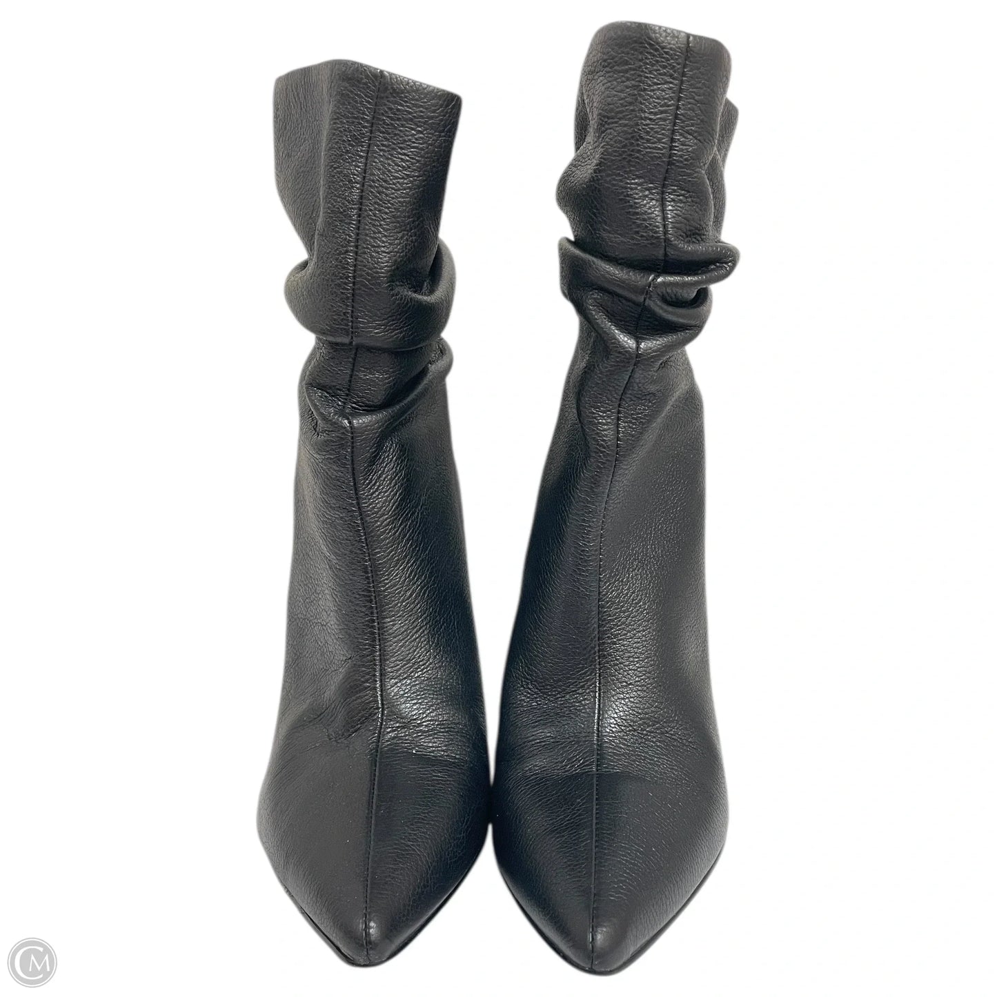 Boots Ankle Heels By Guess In Black, Size: 8
