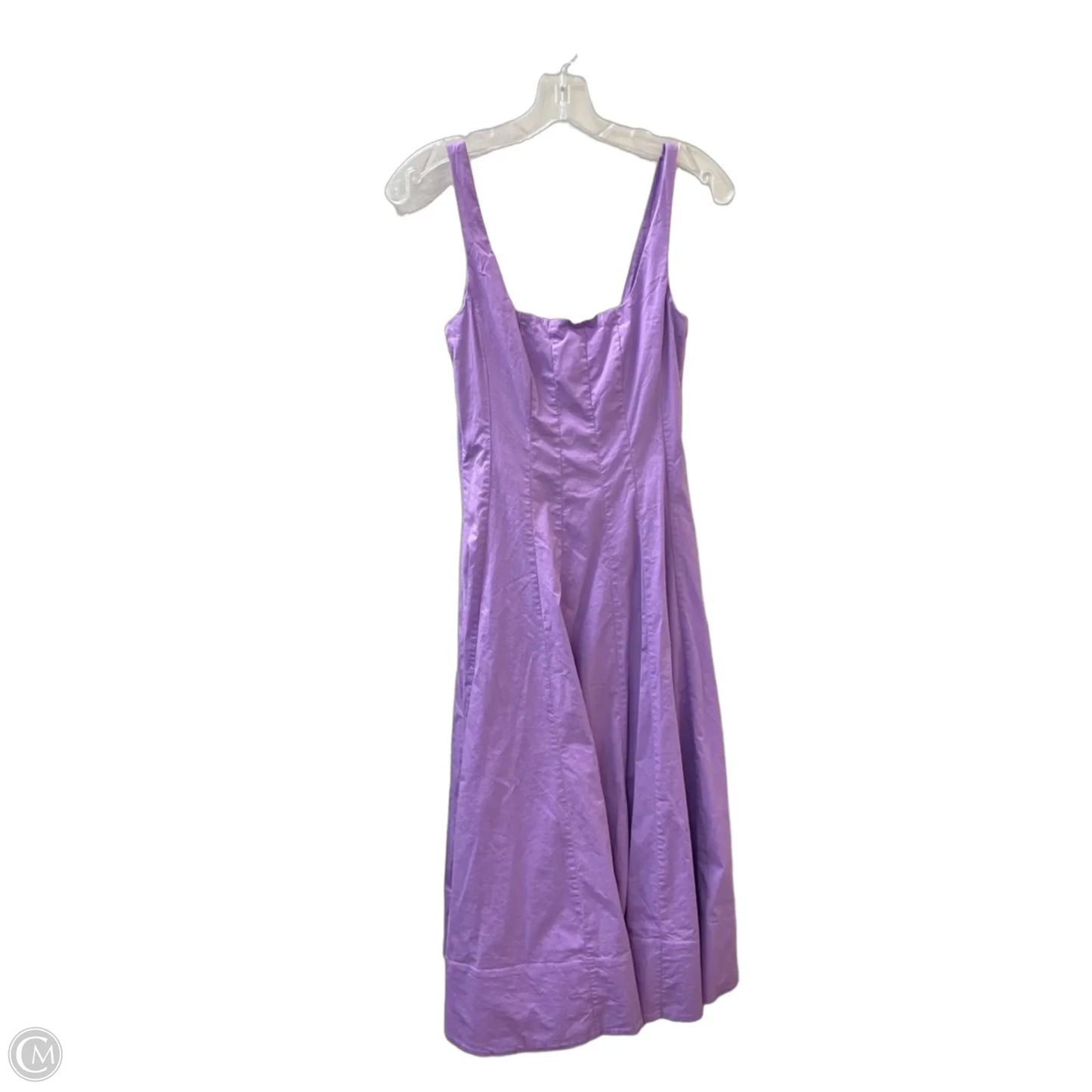 Dress Casual Midi By Staud In Purple, Size: 2