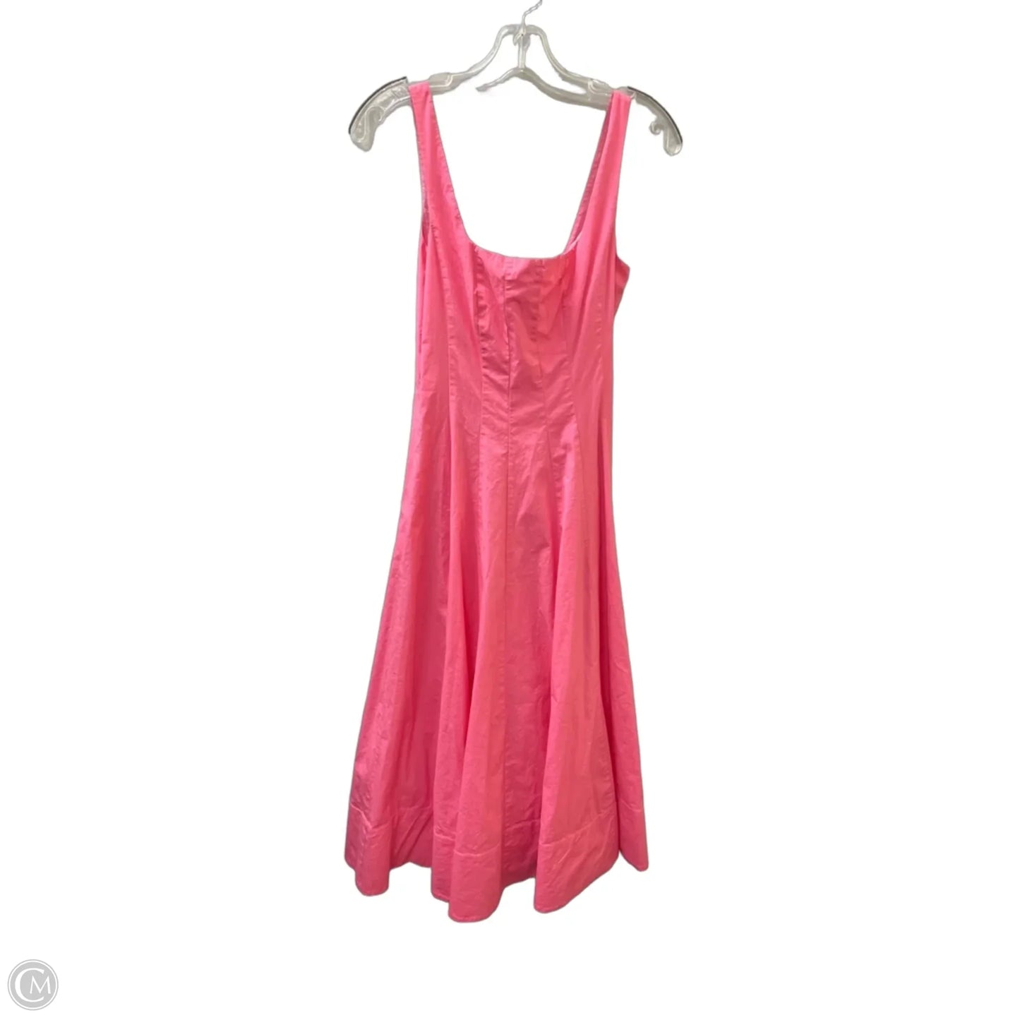 Dress Casual Midi By Staud In Pink, Size: 2