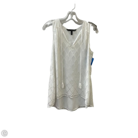 Top Sleeveless By White House Black Market In White, Size: Xs