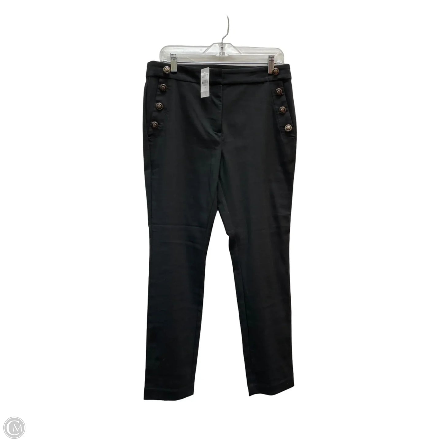 Pants Dress By Loft In Black, Size: 8