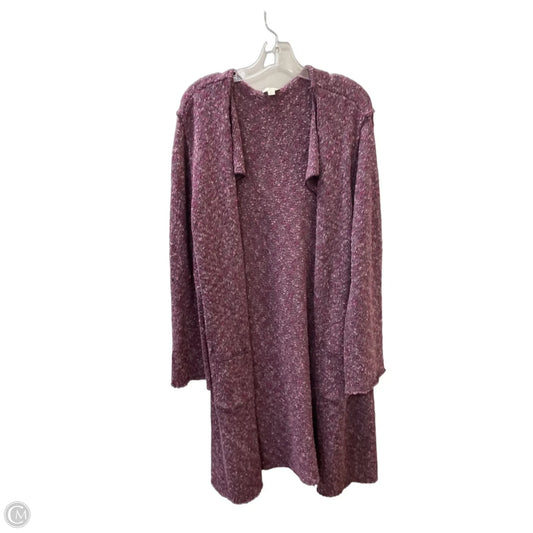 Sweater By J. Jill In Purple, Size: Xl