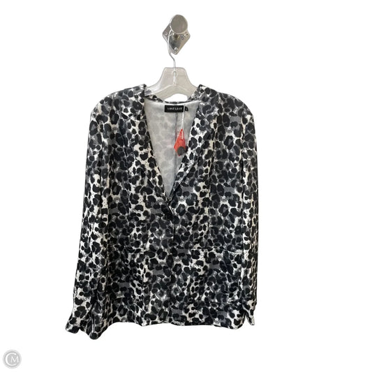 Blazer By Mint Limited In Animal Print, Size: Xl