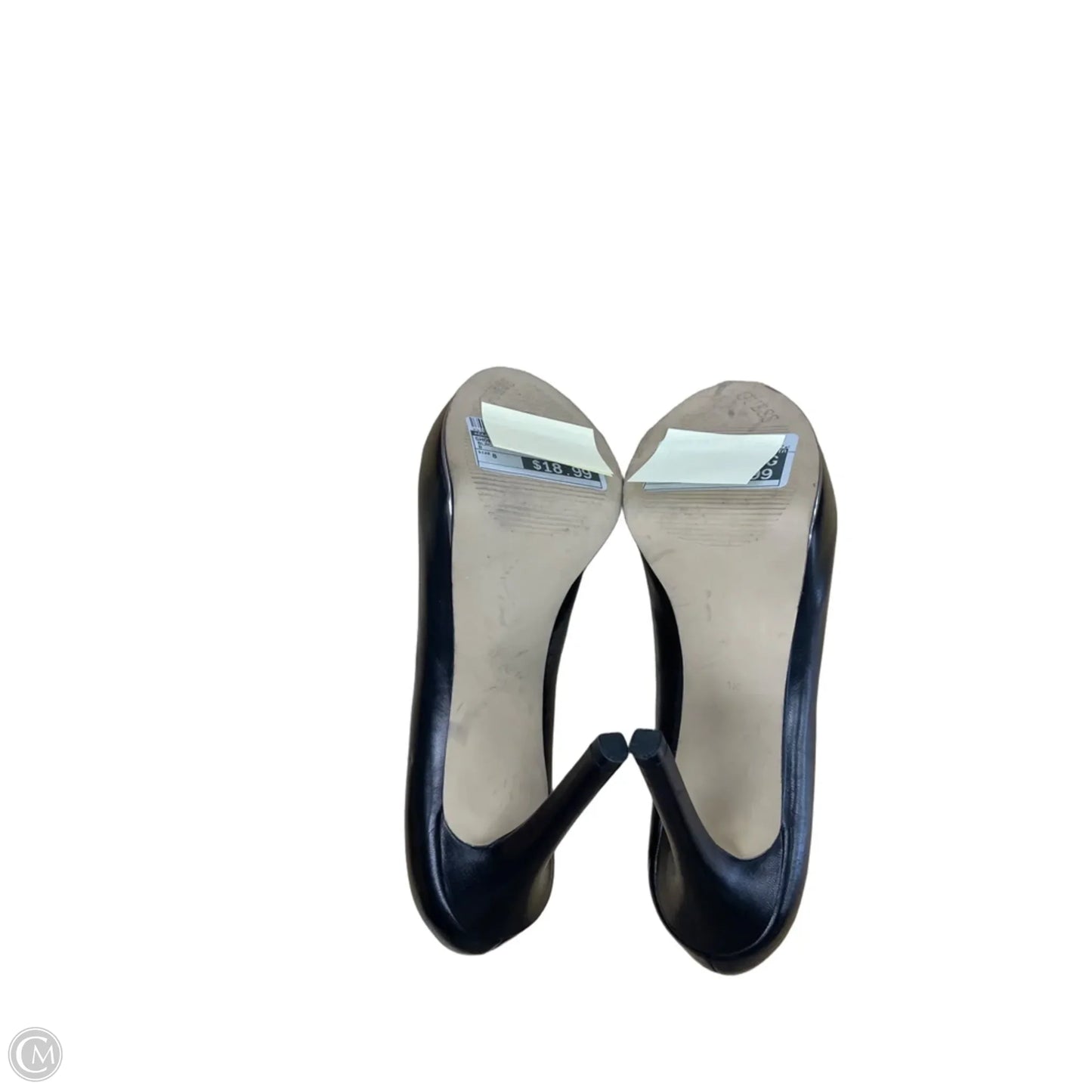 Shoes Heels Stiletto By Guess In Black, Size: 8