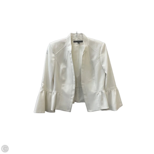 Blazer By White House Black Market In Cream, Size: Xs