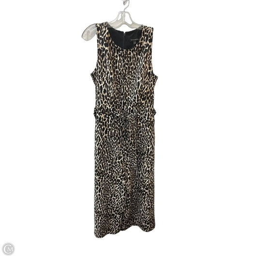 Jumpsuit By Banana Republic In Animal Print, Size: L
