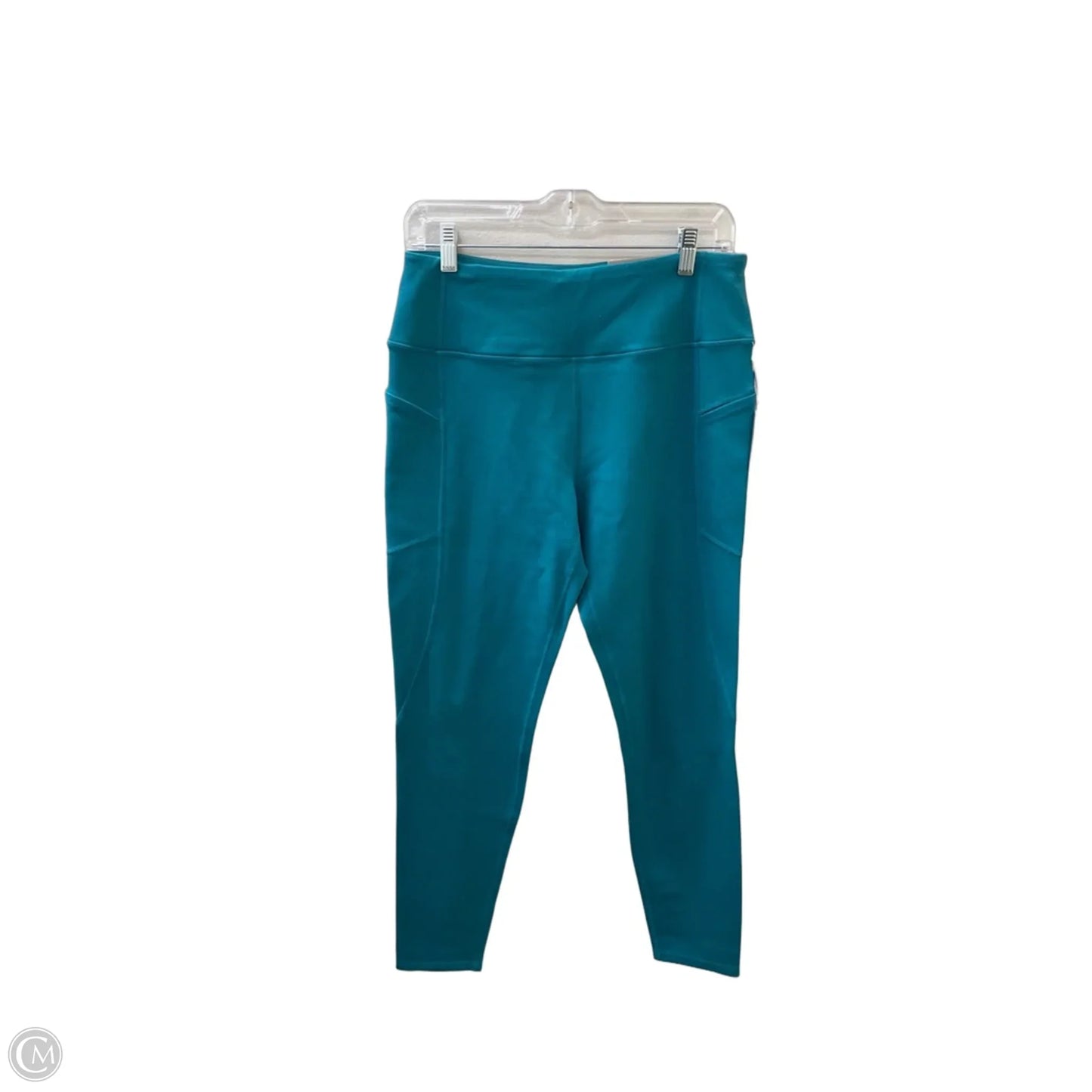 Pants Leggings By Soft Surroundings In Teal, Size: 10