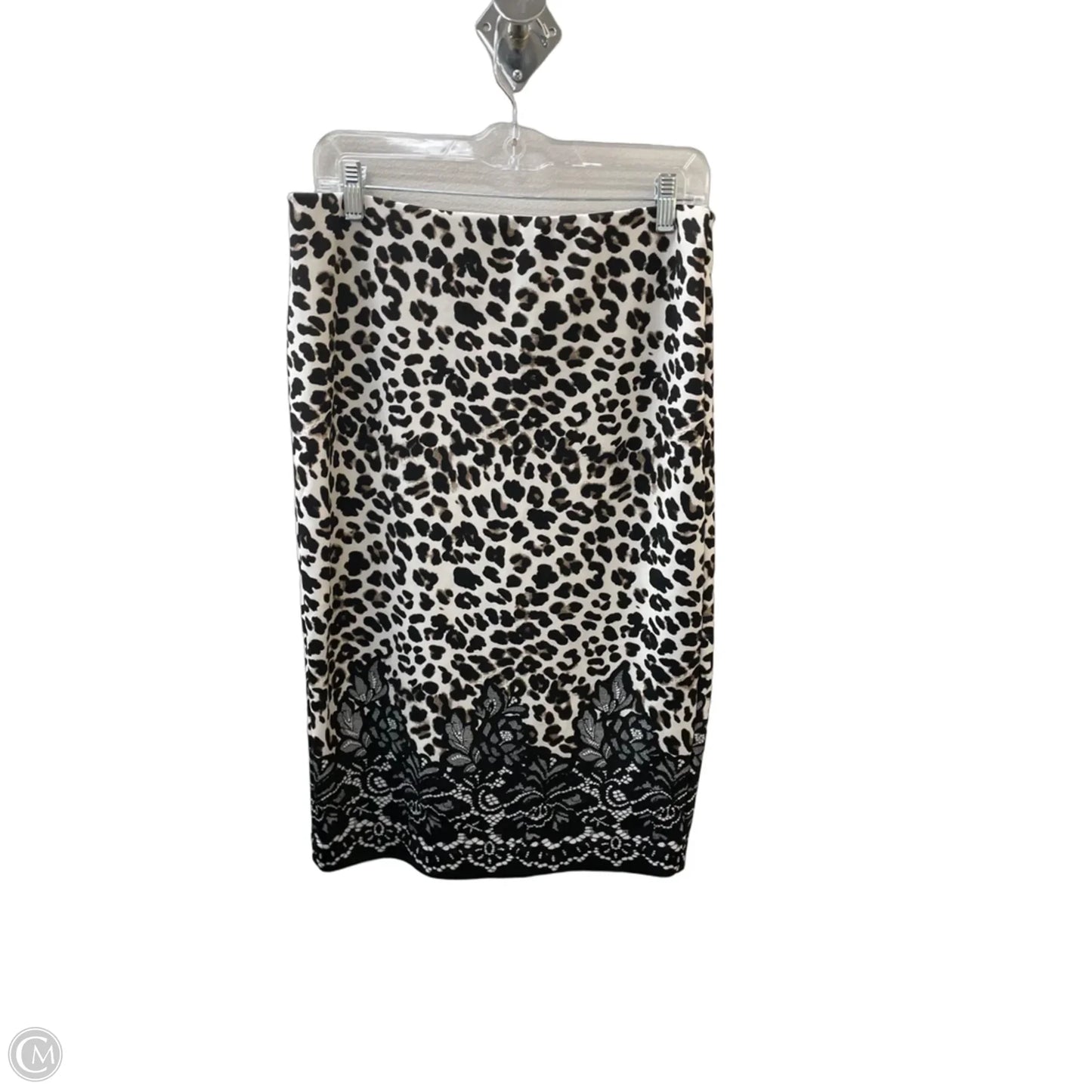 Skirt Midi By New York And Co In Animal Print, Size: 8
