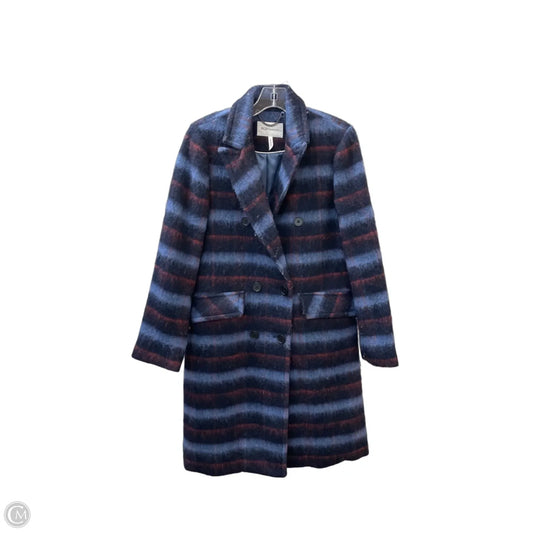 Coat Peacoat By Bcbgeneration In Blue & Red, Size: S