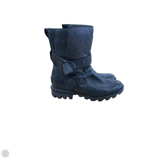 Boots Ankle Flats By Sorel In Black, Size: 8